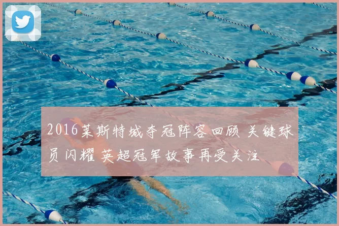 2016莱斯特城夺冠阵容回顾 关键球员闪耀 英超冠军故事再受关注